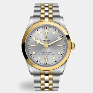 Pre Owned Tudor Black Bay M79643-0002 Automatic Silver Stainless Steel Men's Wristwatch 36 mm