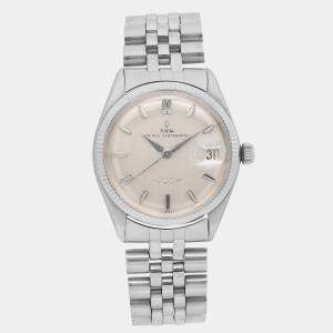 Tudor White 14k White gold Prince OysterDate 7966 Automatic Men's Wristwatch 34mm