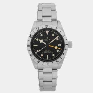Tudor Black Stainless Steel Black Bay M79470-0001 Automatic Men's Wristwatch 39 mm