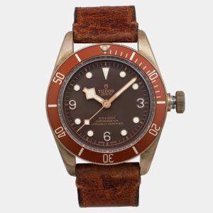 Tudor Heritage Black Bay Bronze Brown Dial Automatic Men's Wristwatch 43 mm 