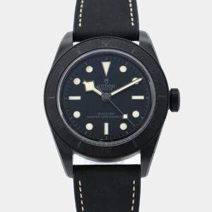 Tudor Black Ceramic Black Bay M79210CNU-0001 Automatic Men's Wristwatch 41 mm