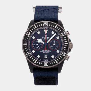 Pre-Owned Tudor Pelagos FXD Chronograph "Alinghi Red Bull Racing" 25807KN