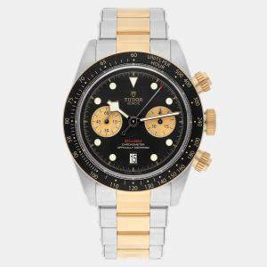 Pre Owned Tudor Black Bay 79363n-0001 Automatic Black Stainless Steel Men's Wristwatch 41 mm