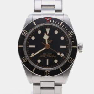 Pre Owned Tudor Black Bay 58 79030N Automatic Black Dial Stainless Steel Men's Wristwatch 39mm