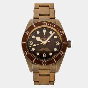 مملوكة مسبقًا ساعة يد رجالية تيودور بلاك باي فيفتي-إيت 79012M مزودة سابقاً