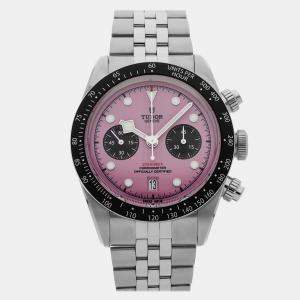 مملوكة مسبقًا ساعة يد رجالية تودور بلاك باي كرونوغراف 79360N مستعملة