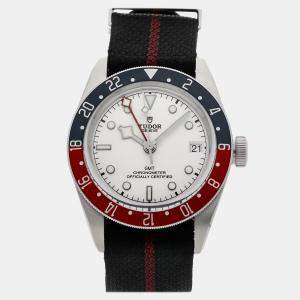 مملوكة مسبقًا Pre-Owned Tudor Black Bay T79220 Silver Automatic Stainless Steel Men's Wristwatch 41 MM