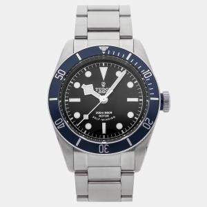 Pre Owned Pre-Owned Tudor Heritage Black Bay M79220B Black Automatic Stainless Steel Men's Wristwatch 41 MM