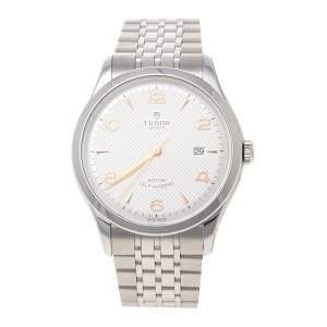 Tudor Silver Stainless Steel 1926 M91650-0001 Men's Wristwatch 41 mm