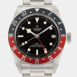 Tudor Black Stainless Steel Black Bay 79830RB Automatic Men's Wristwatch 41 mm