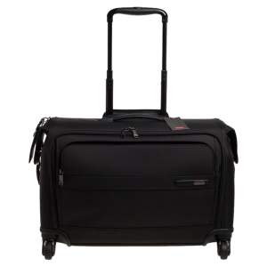Pre Owned TUMI Black Nylon Gen 4.2 Carry On 4 Wheel Garment Bag