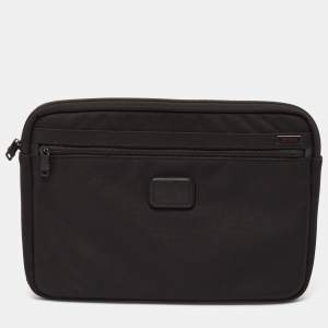 TUMI Black Nylon and Neoprene Laptop Sleeve