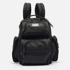 Pre Owned TUMI Black Balistic Nylon T-Pass Backpack