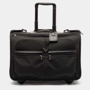 TUMI Black Nylon 2 Wheeled Alpha G4 Garment Luggage