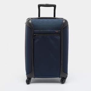 Pre Owned TUMI Gen 4.3 Lightweight Blue/Black Nylon International Carryon Luggage