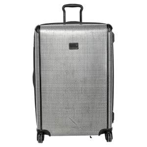 TUMI Grey Carbon Fiber Effect Extended Trip Tegra Lite Luggage