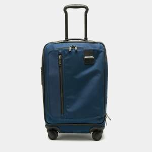 TUMI Blue Ballistic Nylon Merge International Expandable Carry On Luggage