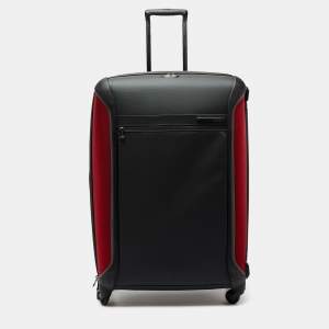 TUMI Grey/Red Nylon Gen 4.2 Lightweight Trip Packing Case Luggage