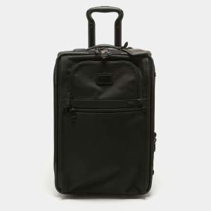 TUMI Black Nylon 2 Wheeled Alpha Short Trip Expandable Luggage