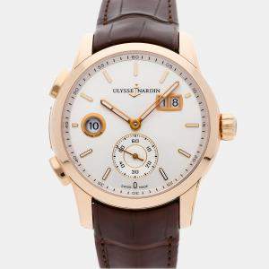 Pre-Owned Ulysse Nardin Dual Time Manufacture 3346-126/91 42 mm
