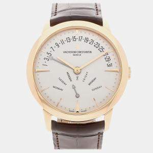 Pre Owned Pre-Owned Vacheron Constantin Patrimony Retrograde Day-Date 86020/000R-9239