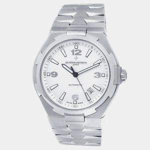 Vacheron Constantin Overseas 47040/B01A-9093 Automatic Silver Stainless Steel Men's Wristwatch 43 mm