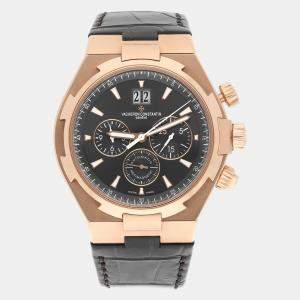 Vacheron Constantin Overseas 49150/000R-9338 Automatic Grey 18k Rose Gold Men's Wristwatch 43 mm