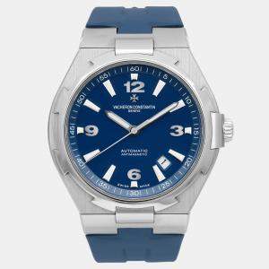 Vacheron Constantin Overseas 47040/000A Automatic Blue Dial Stainless Steel Men's Wristwatch 42 mm