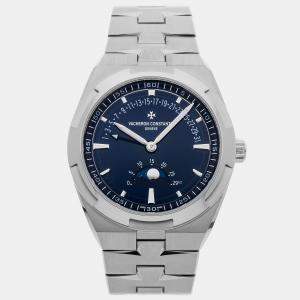 Pre Owned Pre-Owned Vacheron Constantin Overseas Moon Phase Retrograde Date 4000V/210A-B911 Automatic 41 mm