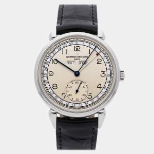 Pre Owned ساعة يد رجالية مستعملة فاشرون كونستانتين هيستورك تريبل كالنديير 1942 3110V/000A-B426