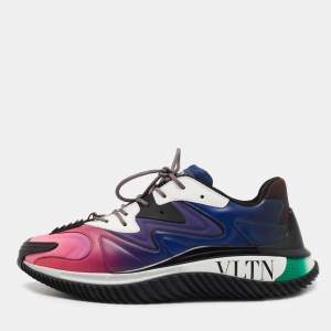 Valentino Multicolour Leather VLTN Sneakers Size 42