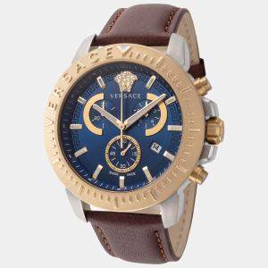 Versace Men's New Chrono 45mm Quartz Watch VE2E00221