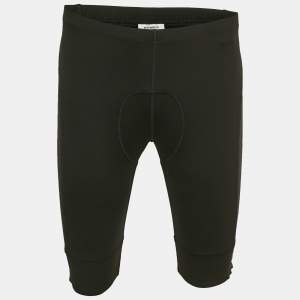 Vetements Black Printed Jersey Sports Shorts L