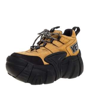 Vetements x Swear Beige Nubuck Platform Sneakers Size 42