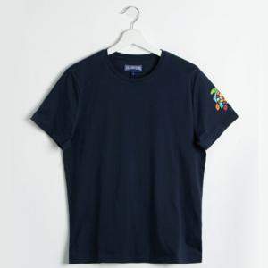 Vilebrequin Blue Tao Blue Marine Jersey T-shirt M (Available for UAE Customers Only)