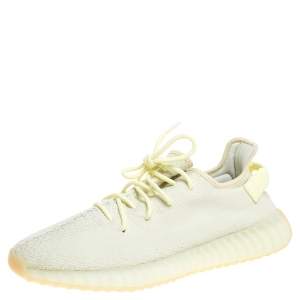Yeezy x Adidas Butter Cotton Knit Boost 350 V2 Sneakers Size 47 1/3