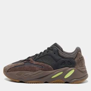 Yeezy x Adidas Multicolor Suede and Mesh Boost 700 Mauve Sneakers Size 41 1/3