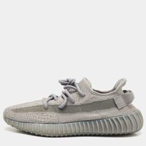 حذاء رياضي ييزي × أديداس بوست 350 v2 تريكو بني مقاس 46
