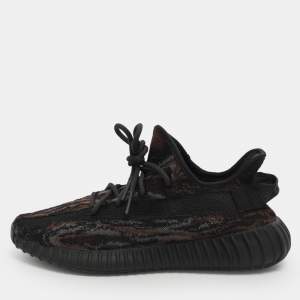 مملوكة مسبقًا Yeezy x Adidas Boost 350 V2 MX Rock  Size 43 1/3 MX Rock Knit Fabric Low Top Sneakers