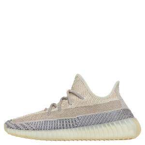 Pre Owned Adidas x Yeezy Boost 350 V2 Ash Pearl Sneakers Size EU 43 1/3 (US 9.5)