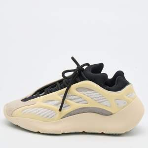 Yeezy x Adidas Cream/Black Rubber and Mesh 700 V3 Azael Sneakers Size 36 2/3