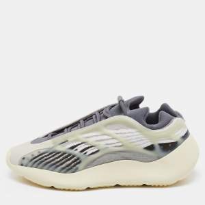 Pre Owned Yeezy x Adiddas Multicolor Mesh and Rubber 700 V3 Fade Salt Sneakers Size 45 1/3