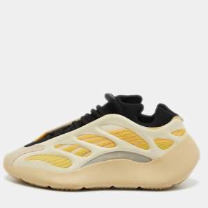 Pre Owned Yeezy x Adidas Multicolor Fabric and Rubber 700 V3 Safflower Sneakers Size 36 2/3