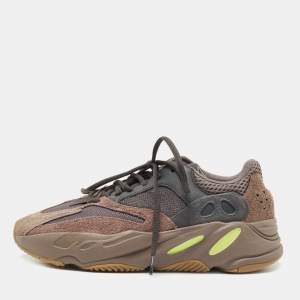 Yeezy x Adidas Multicolor Suede and Mesh Boost 700 V2 Mauve Sneakers Size 40 2/3