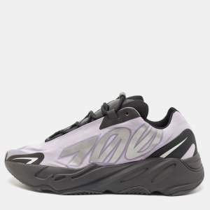 Pre Owned Yeezy x Adidas Geode/Black Nylon Boost 700 MNVN Low Top Sneakers Size 44 2/3