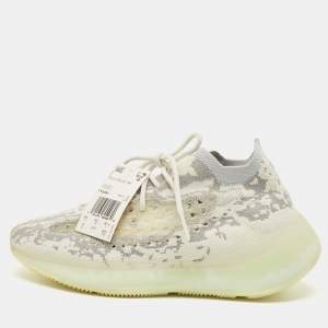 Yeezy x Adidas Multicolor Knit Fabric Boost 380 Alien Sneakers Size 42 2/3