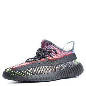Pre Owned Yeezy x Adidas Multicolor Yecheil Cotton Knit Boost 350 V2 Sneakers Size 40 2/3