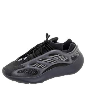 Pre Owned Yeezy x Adidas Black Knit Fabric And Polyurethane 700 V3 Alvah Sneakers Size 41 1/3