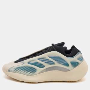 مملوكة مسبقًا Yeezy x adidas Multicolor Fabric and Rubber Boost 700 Kyanite Sneakers Size 47 1/3