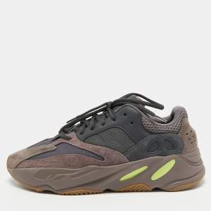 Yeezy x Adidas Muticolor Suede and Mesh Boost 700 Mauve Sneakers Size 44 2/3